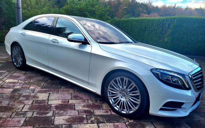 Mercedes-Benz Klasa S cena 159000 przebieg: 223000, rok produkcji 2014 z Biała małe 172